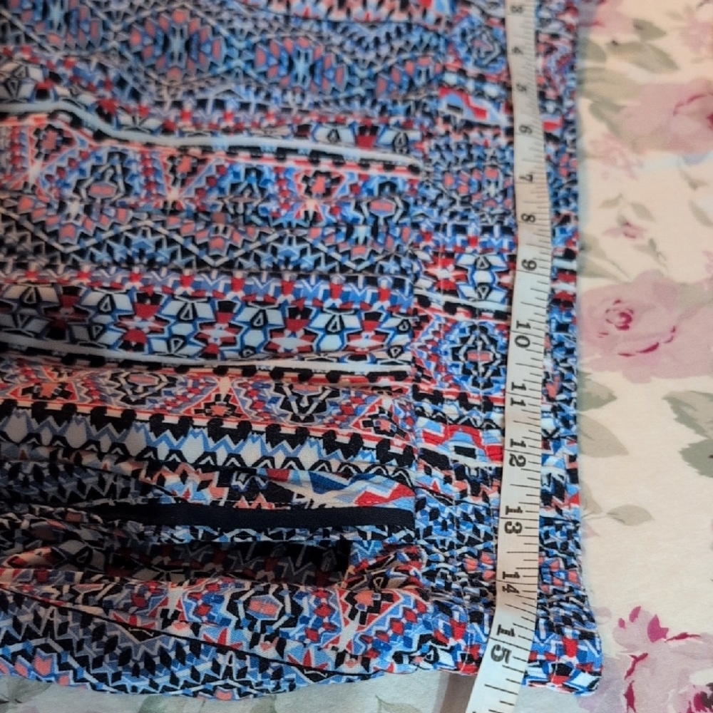 Patterned Geometric Pattern Women's Pants - image 6